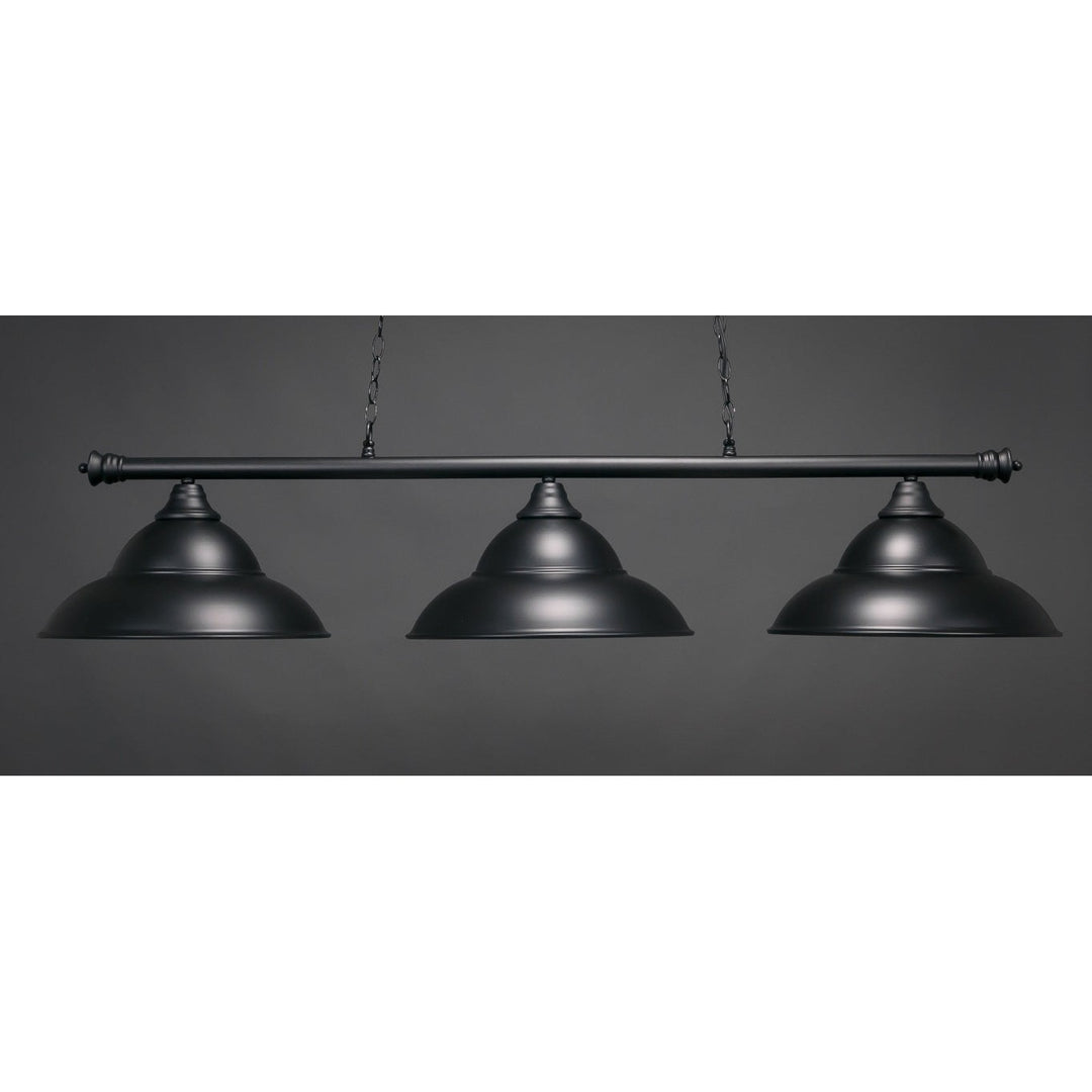 Toltec Oxford 373-mb-429-mb Pendant Light - Matte Black