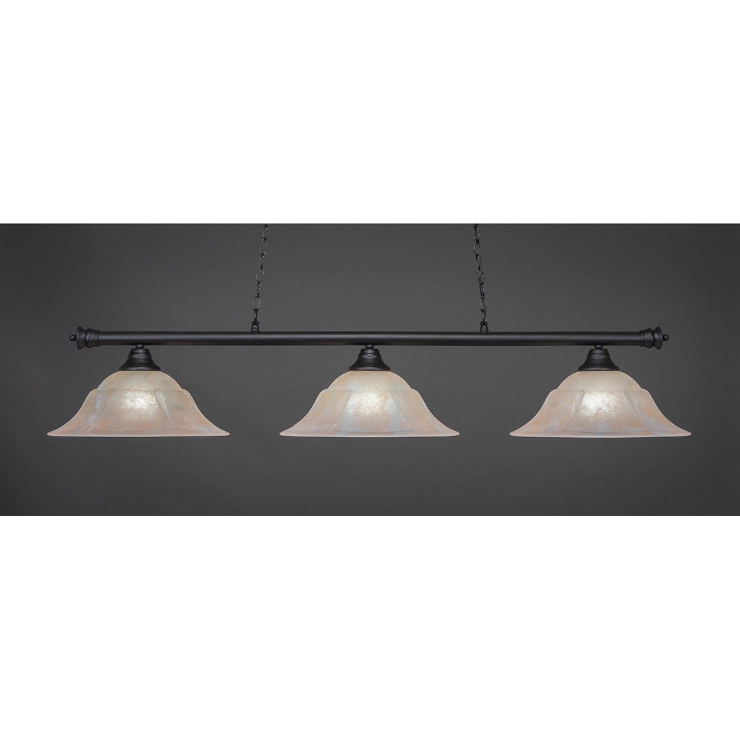 Toltec Oxford 373-mb-53613 Pendant Light - Matte Black