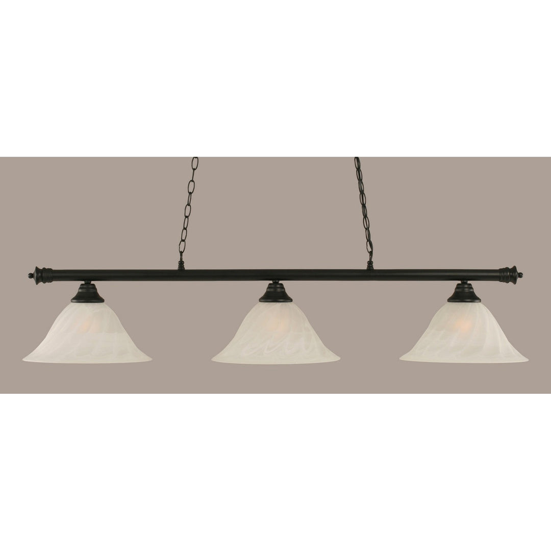 Toltec Oxford 373-mb-5731 Pendant Light - Matte Black