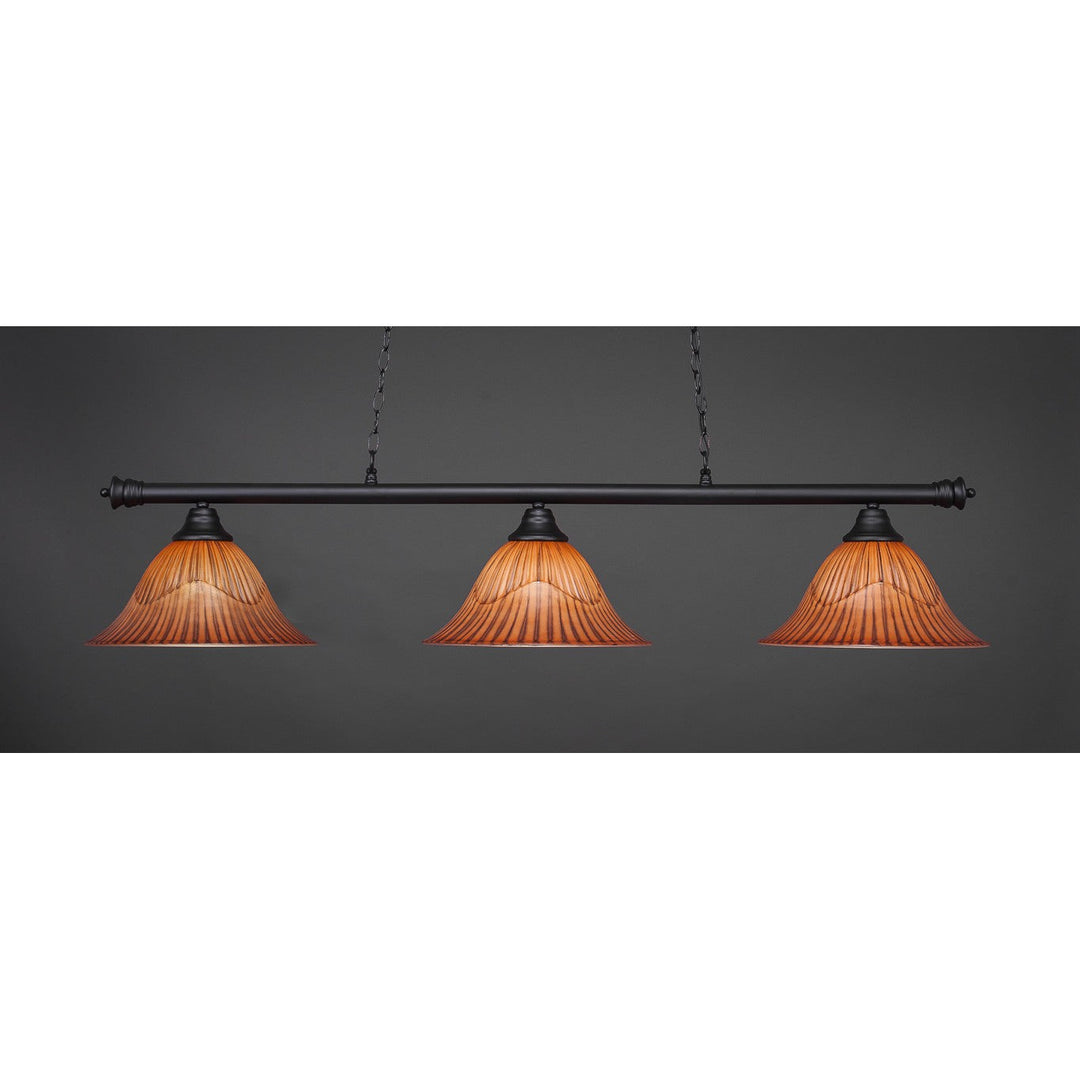 Toltec Oxford 373-mb-58319 Pendant Light - Matte Black