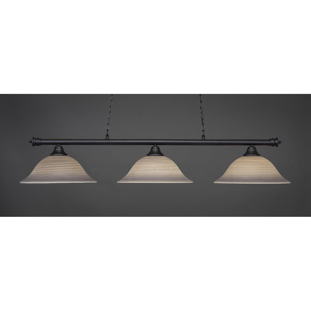 Toltec Oxford 373-mb-602 Pendant Light - Matte Black