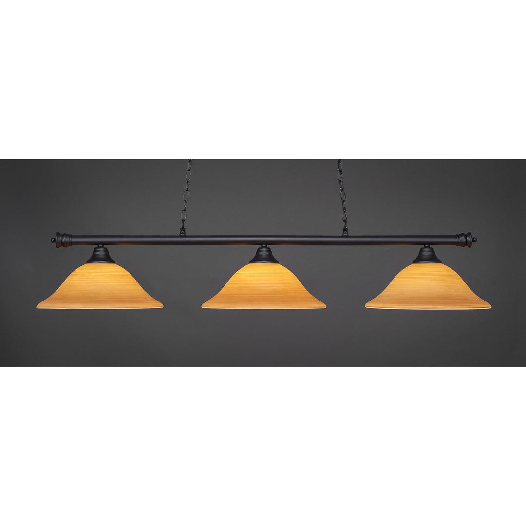 Toltec Oxford 373-mb-622 Pendant Light - Matte Black