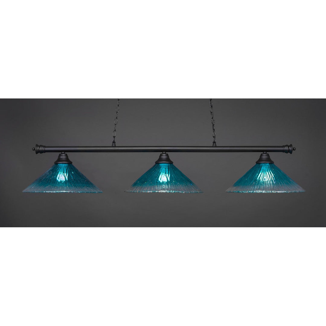 Toltec Oxford 373-mb-715 Pendant Light - Matte Black