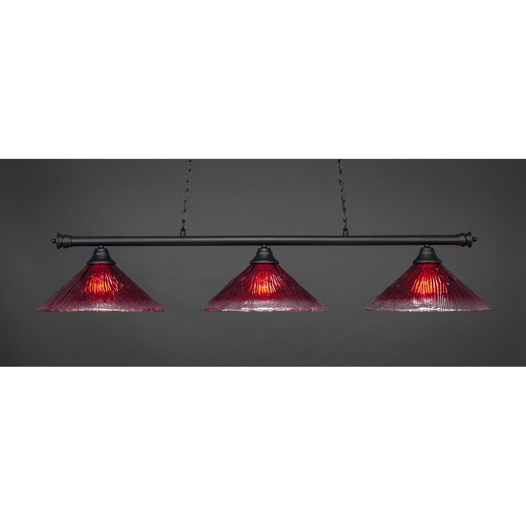 Toltec Oxford 373-mb-716 Pendant Light - Matte Black