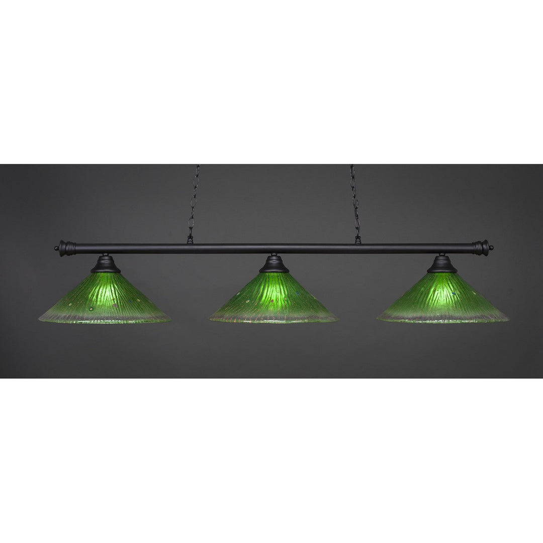 Toltec Oxford 373-mb-717 Pendant Light - Matte Black