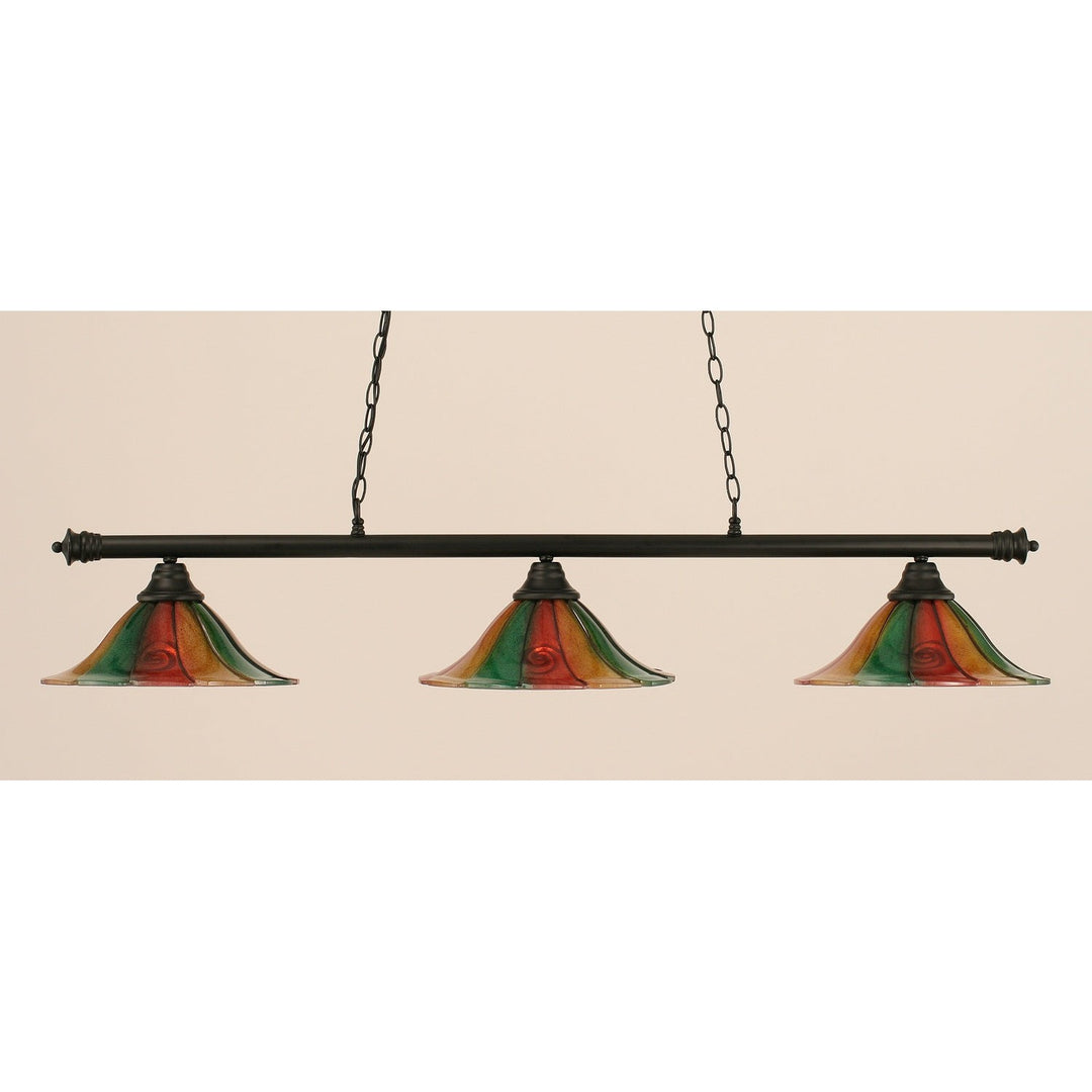 Toltec Oxford 373-mb-764 Pendant Light - Matte Black
