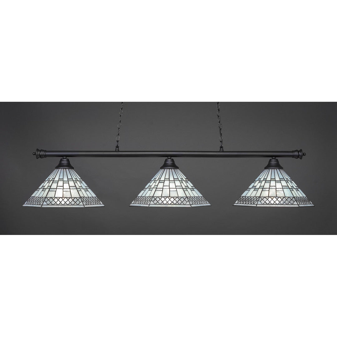 Toltec Oxford 373-mb-910 Pendant Light - Matte Black