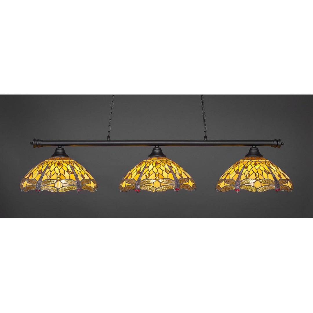 Toltec Oxford 373-mb-946 Pendant Light - Matte Black
