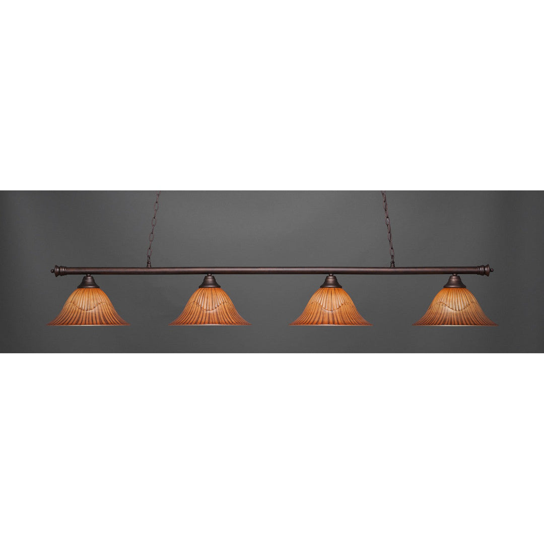 Toltec Oxford 374-brz-58319 Pendant Light - Bronze