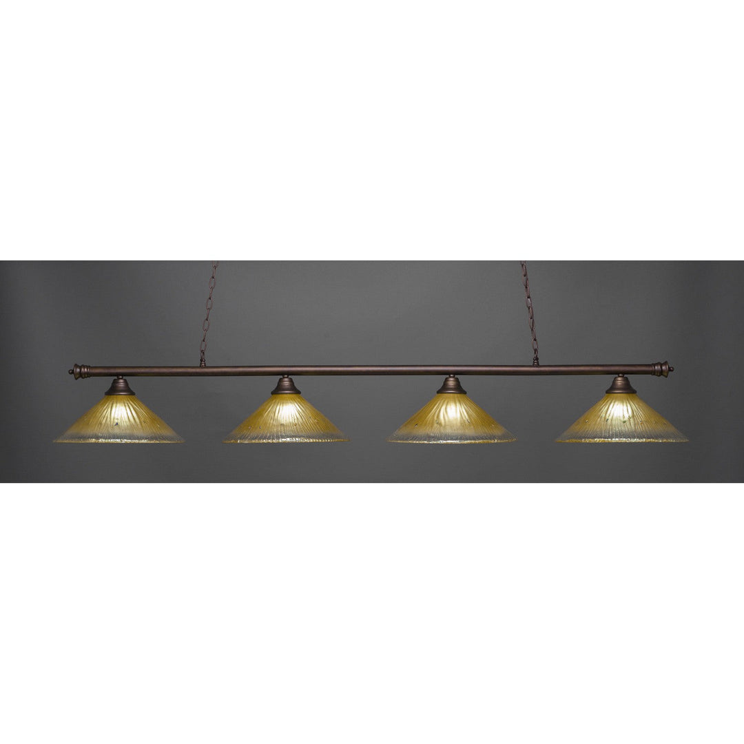 Toltec Oxford 374-brz-710 Pendant Light - Bronze