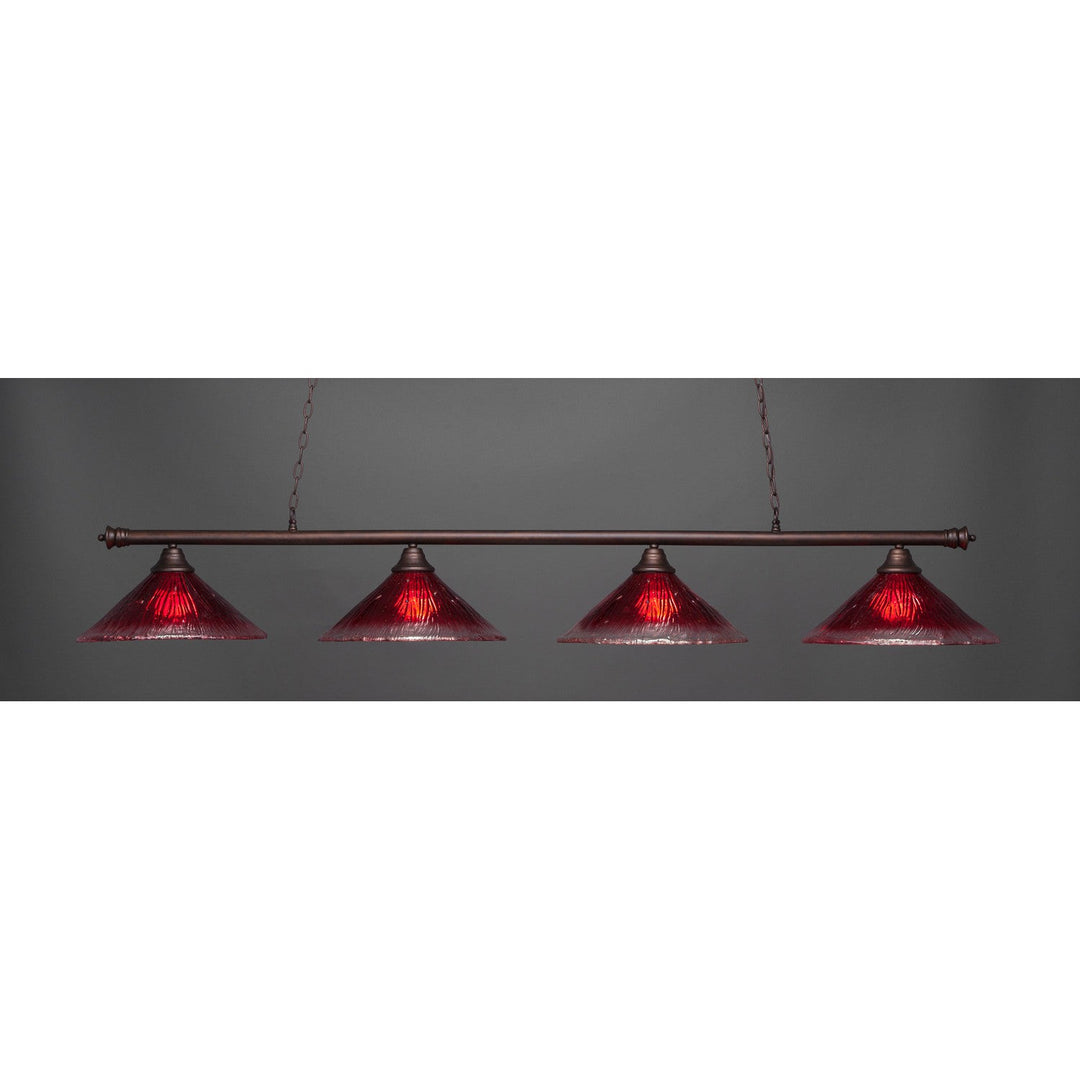 Toltec Oxford 374-brz-716 Pendant Light - Bronze