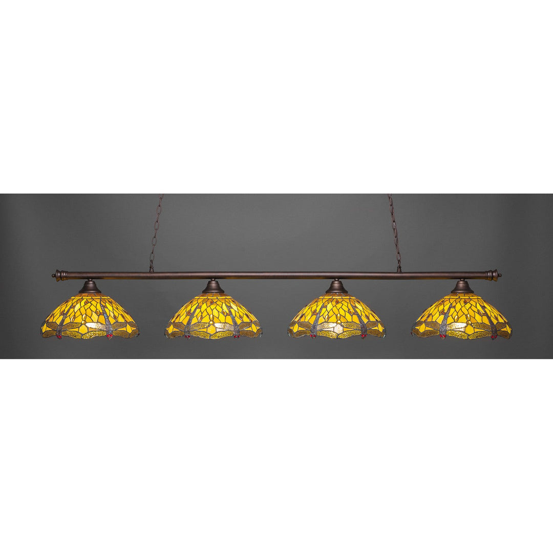 Toltec Oxford 374-brz-946 Pendant Light - Bronze