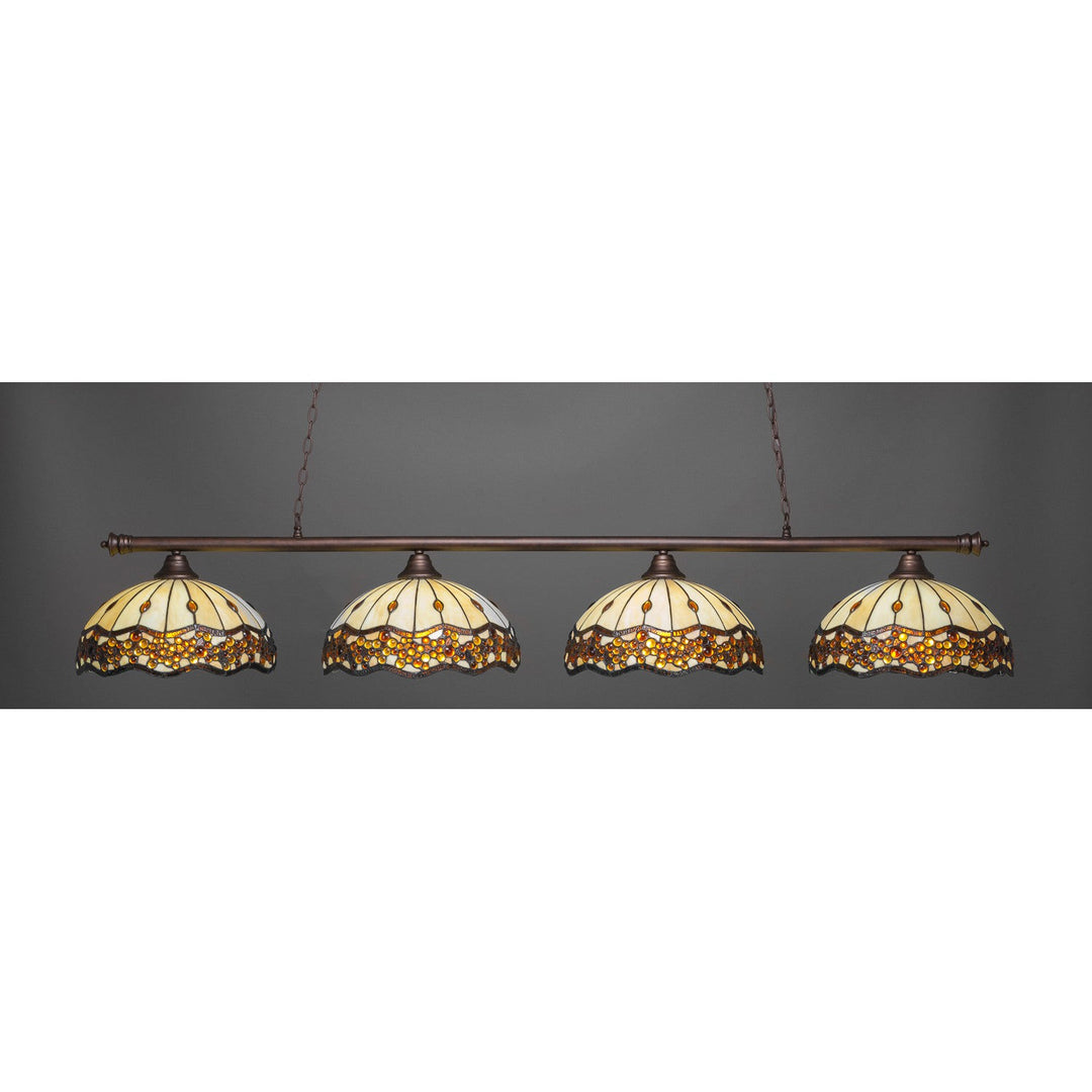 Toltec Oxford 374-brz-997 Pendant Light - Bronze