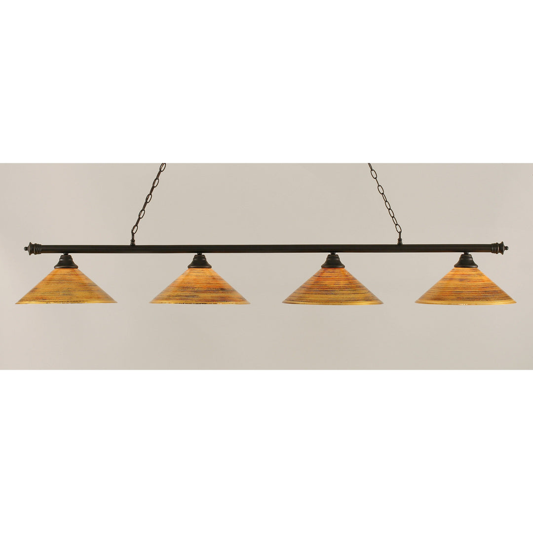 Toltec Oxford 374-dg-414 Pendant Light - Dark Granite