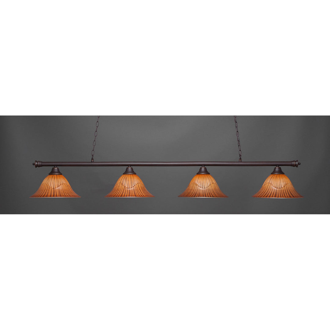 Toltec Oxford 374-dg-58319 Pendant Light - Dark Granite
