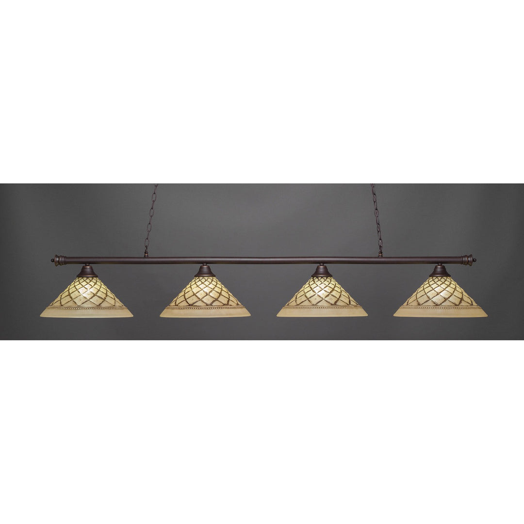 Toltec Oxford 374-dg-718 Pendant Light - Dark Granite