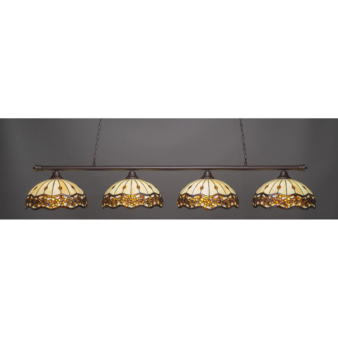 Toltec Oxford 374-dg-997 Pendant Light - Dark Granite