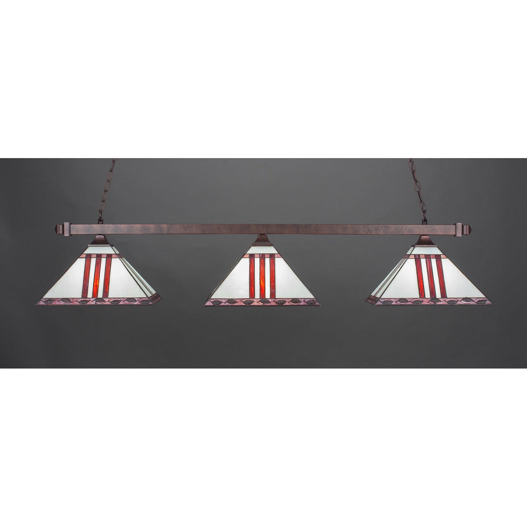 Toltec Square 403-brz-958 Pendant Light - Bronze