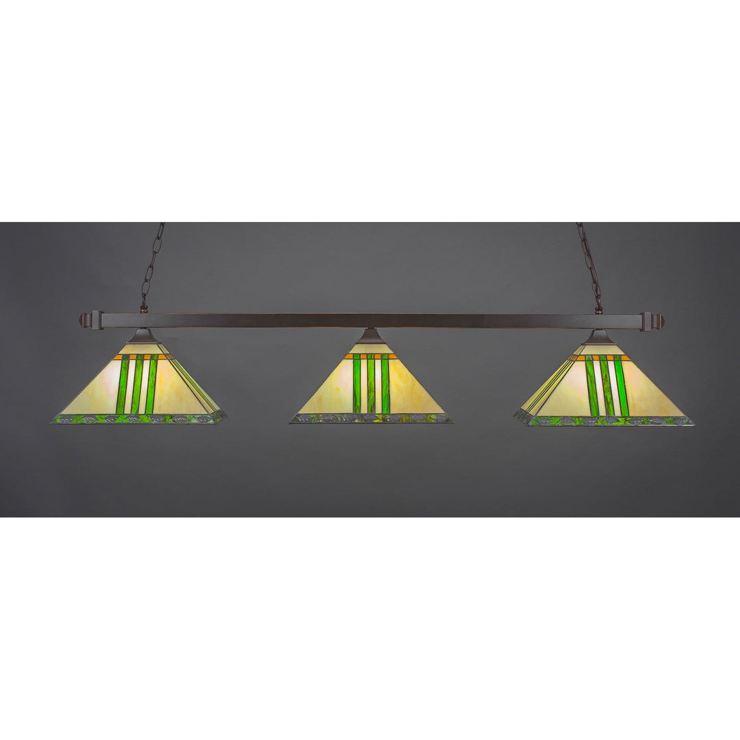 Toltec Square 403-dg-957 Pendant Light - Dark Granite