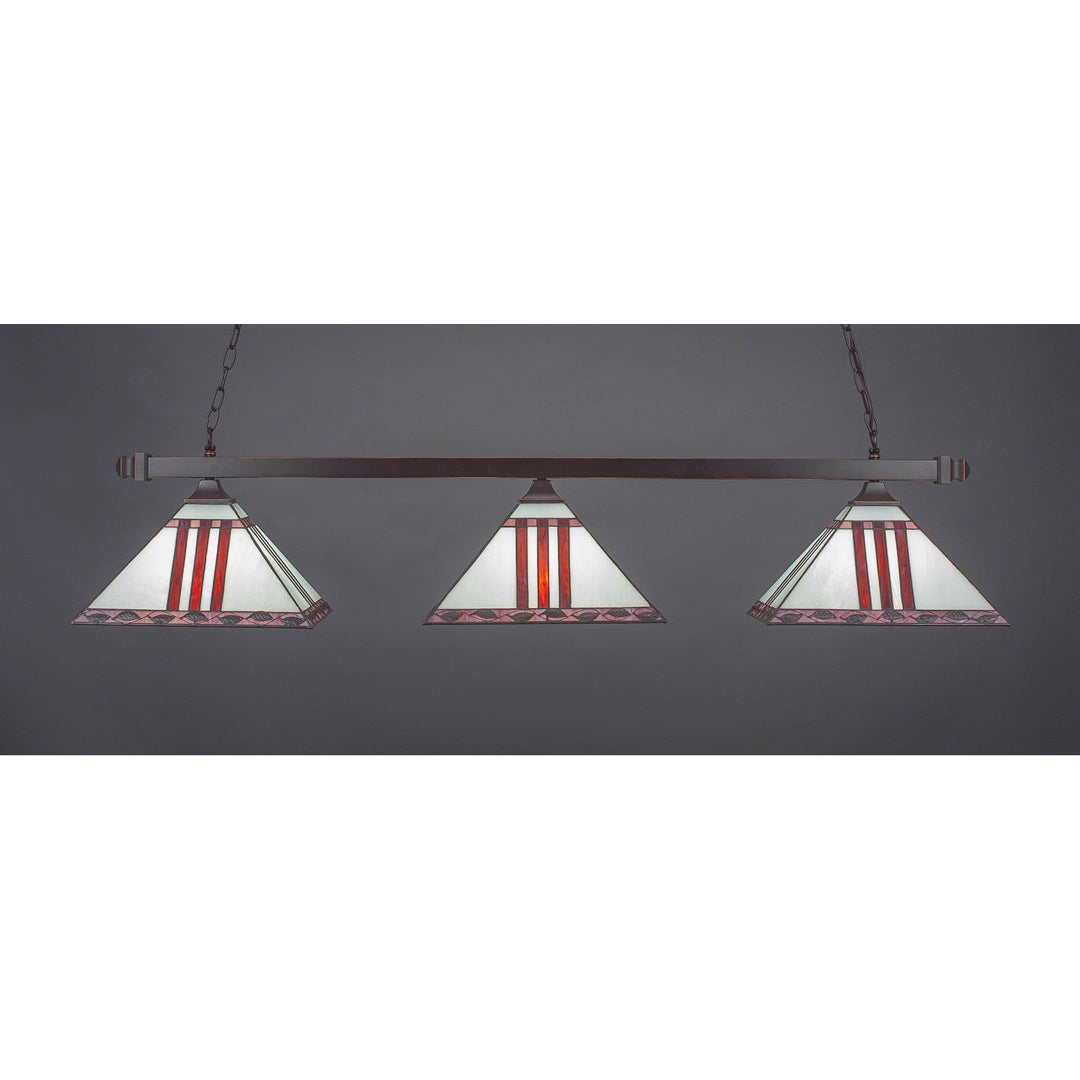 Toltec Square 403-dg-958 Pendant Light - Dark Granite