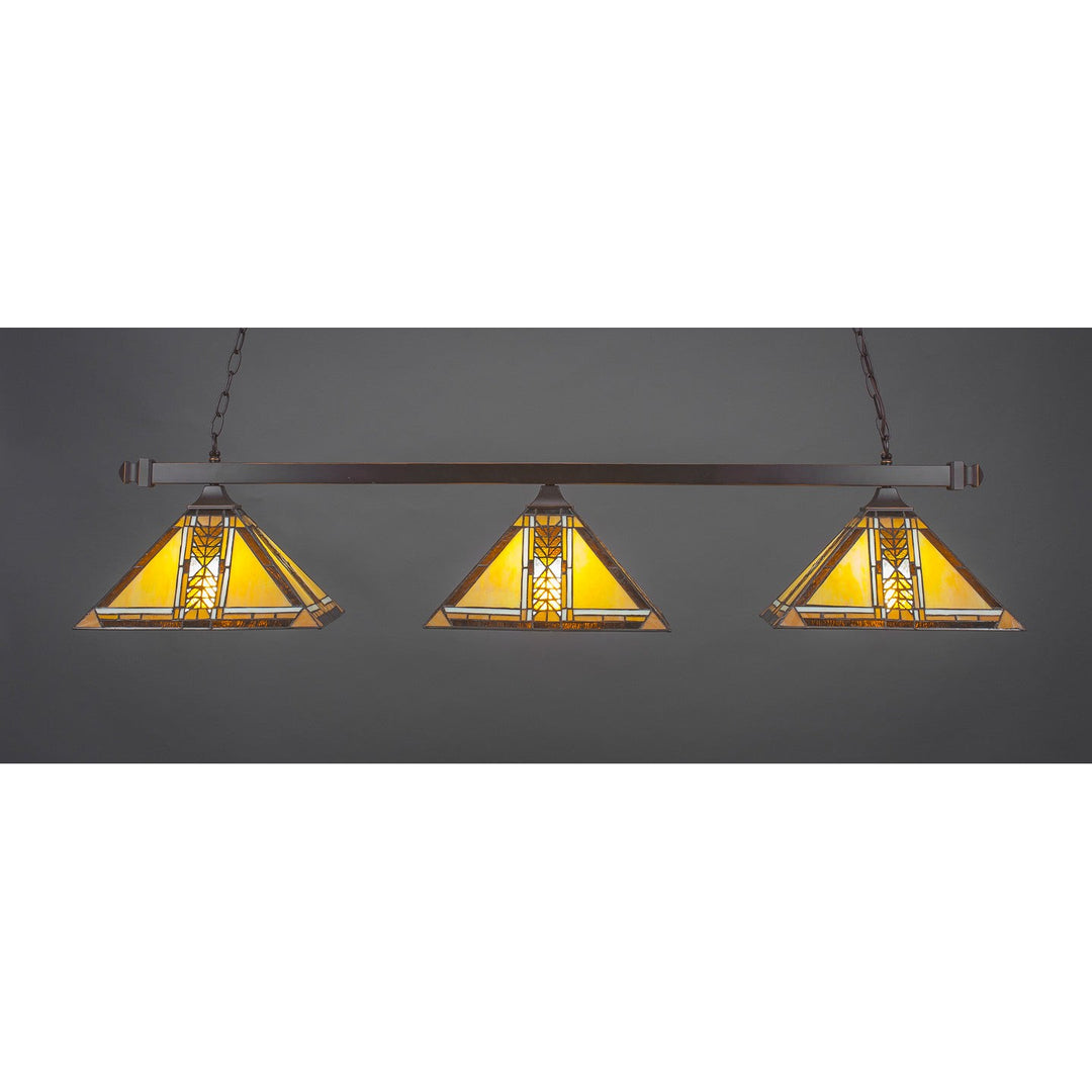 Toltec Square 403-dg-986 Pendant Light - Dark Granite