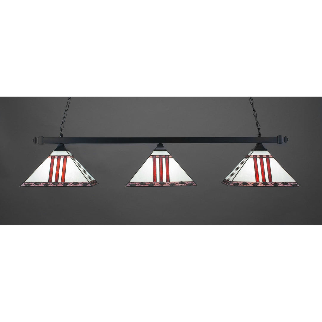 Toltec Square 403-mb-958 Pendant Light - Matte Black