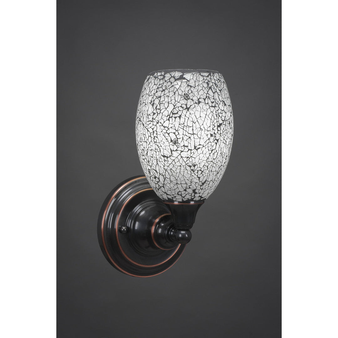 Toltec Any 40-bc-4165 Wall Sconce Light - Black Copper