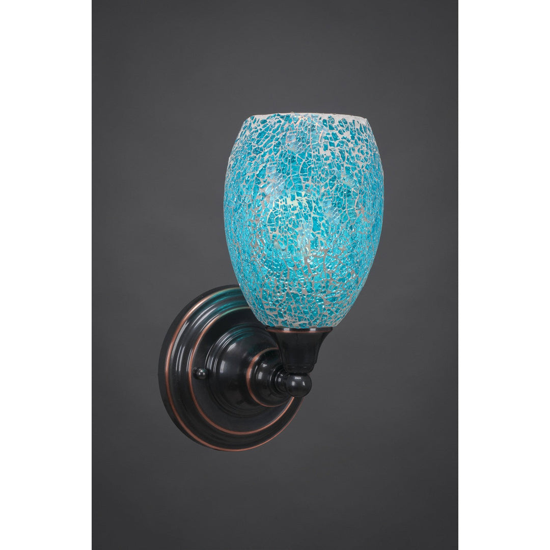 Toltec Any 40-bc-5055 Wall Sconce Light - Black Copper