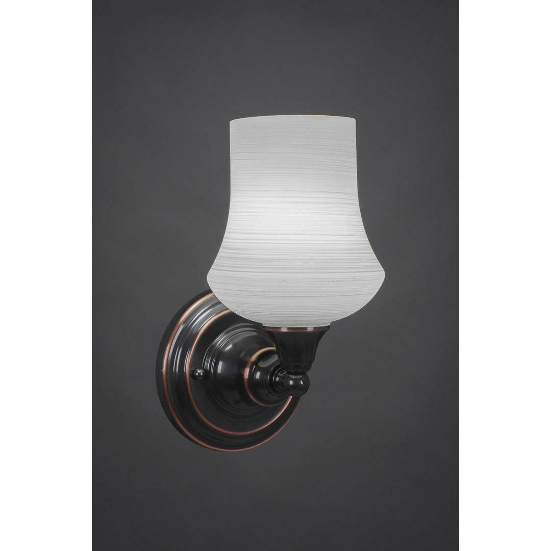 Toltec Any 40-bc-681 Wall Sconce Light - Black Copper