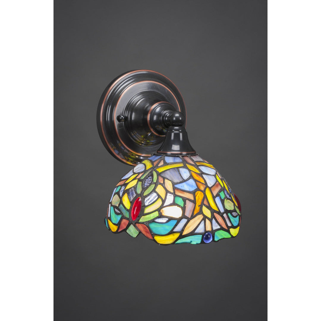 Toltec Any 40-bc-9905 Wall Sconce Light - Black Copper