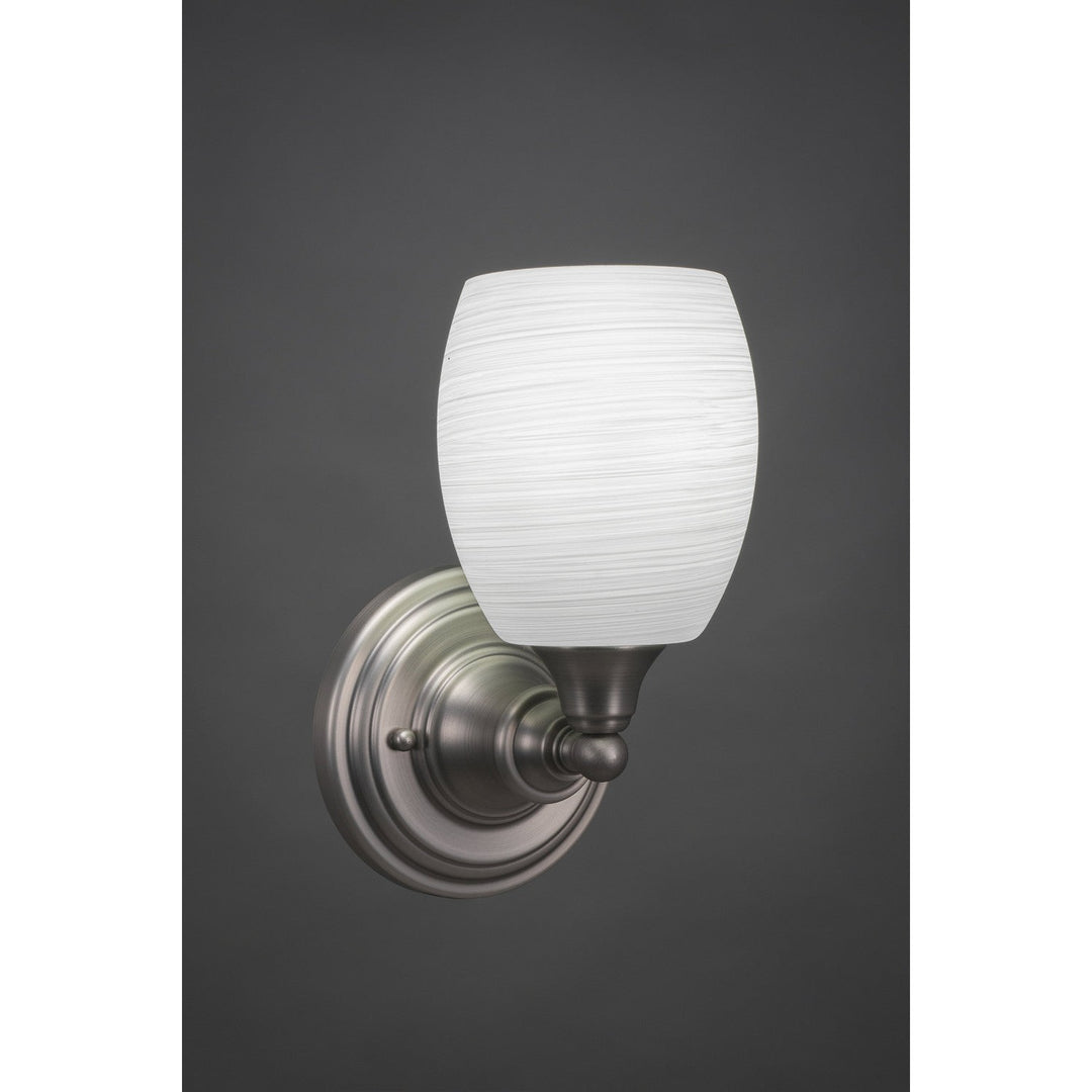 Toltec Any 40-bn-615 Wall Sconce Light - Brushed Nickel