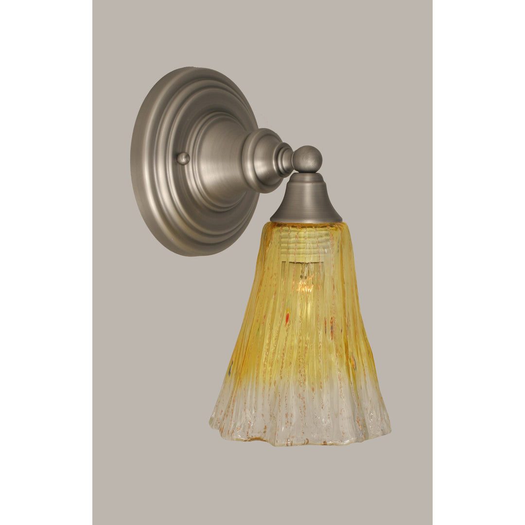 Toltec Any 40-bn-724 Wall Sconce Light - Brushed Nickel