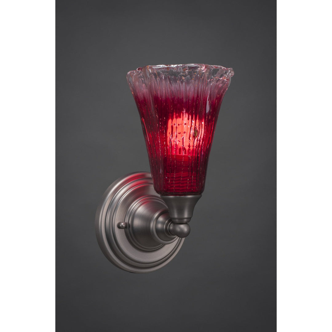 Toltec Any 40-bn-726 Wall Sconce Light - Brushed Nickel