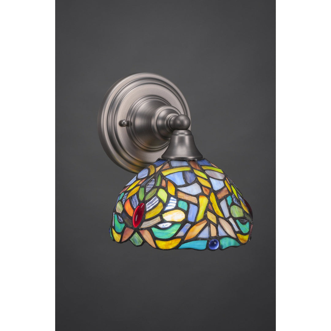 Toltec Any 40-bn-9905 Wall Sconce Light - Brushed Nickel