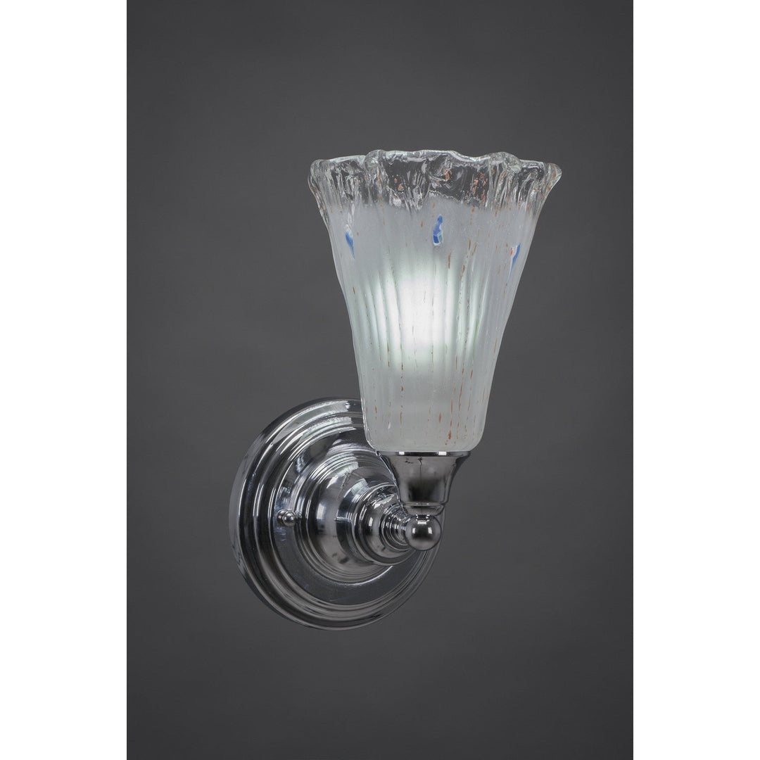 Toltec Any 40-ch-721 Wall Sconce Light - Chrome