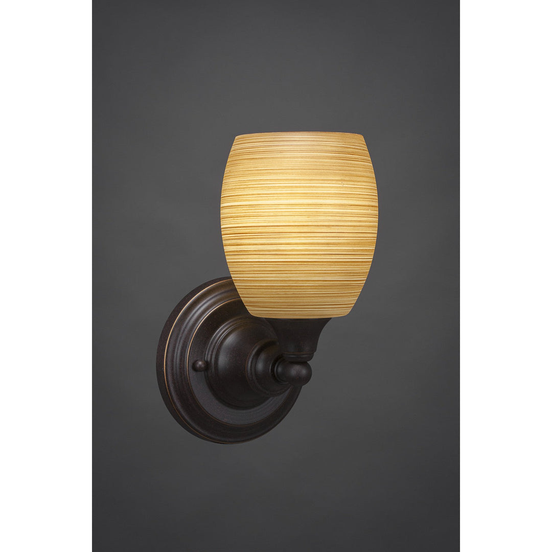 Toltec Any 40-dg-625 Wall Sconce Light - Dark Granite