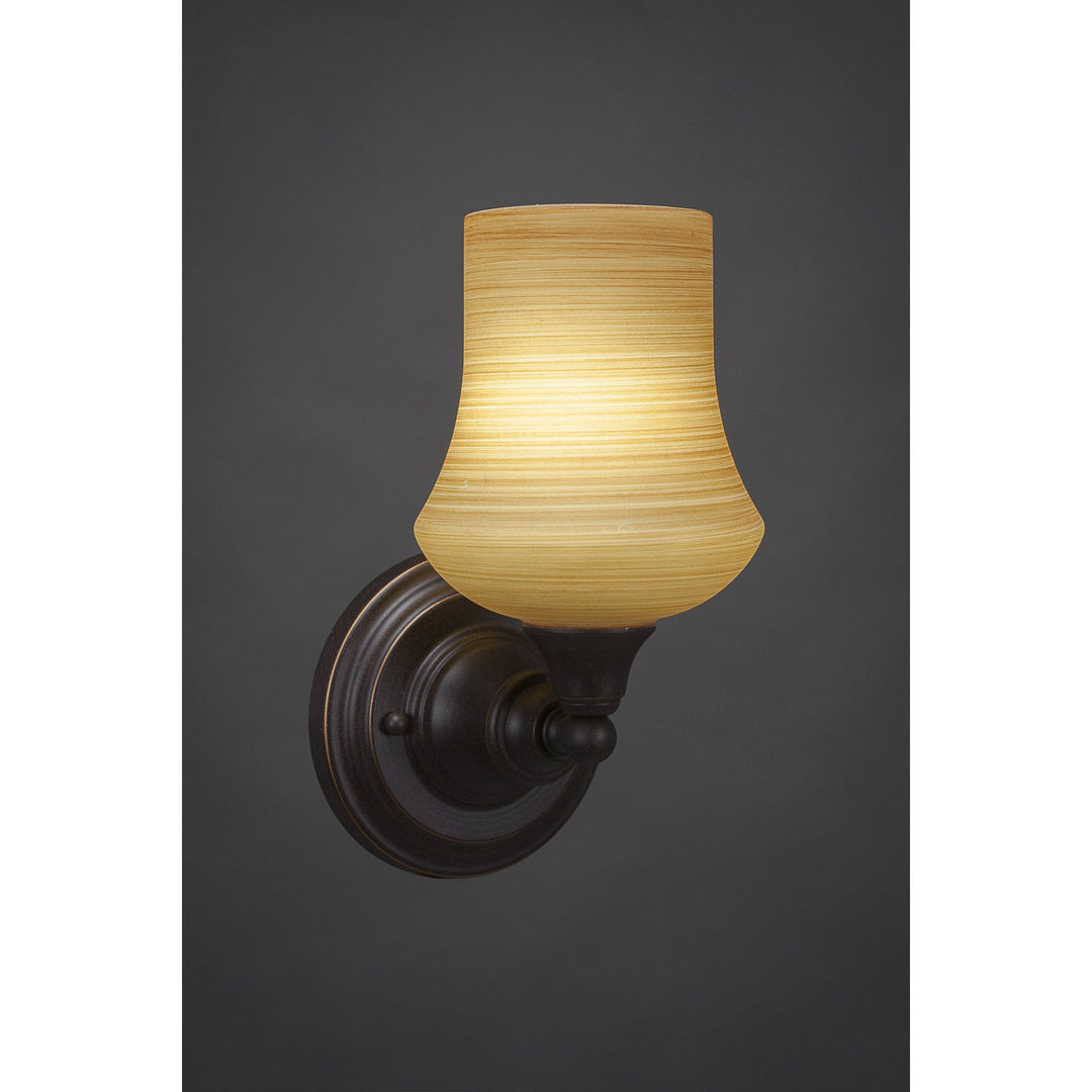 Toltec Any 40-dg-680 Wall Sconce Light - Dark Granite
