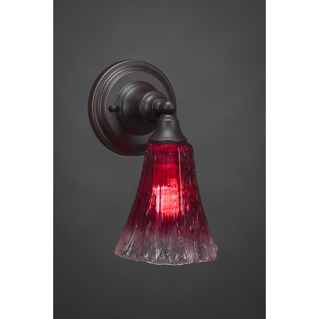 Toltec Any 40-dg-726 Wall Sconce Light - Dark Granite