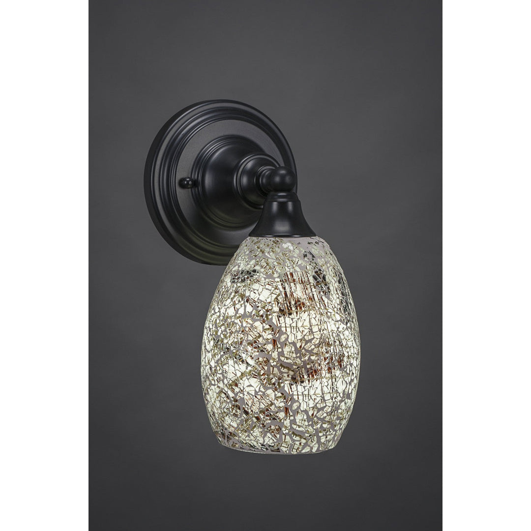 Toltec Any 40-mb-5054 Wall Sconce Light - Matte Black