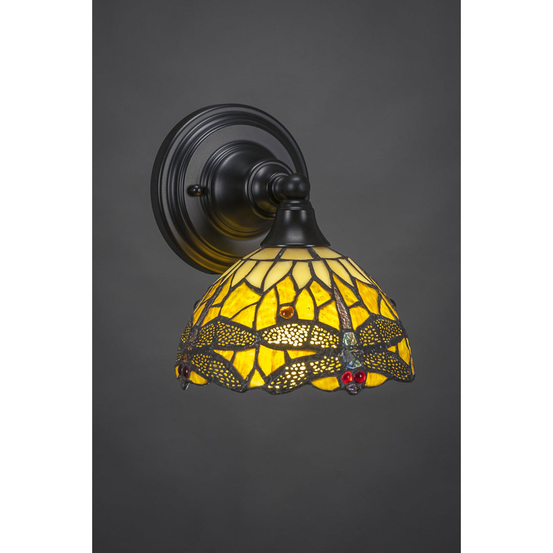 Toltec Any 40-mb-9465 Wall Sconce Light - Matte Black