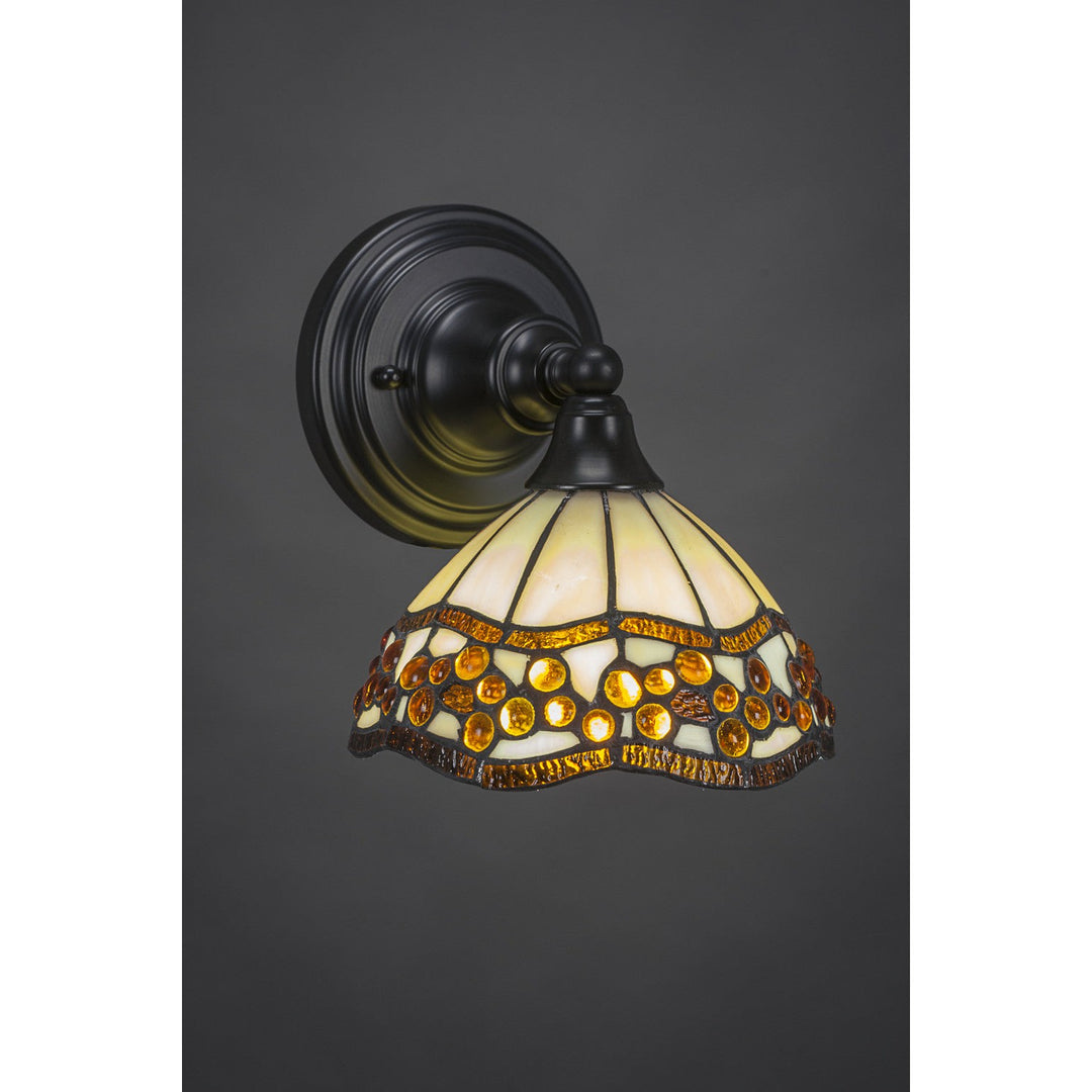 Toltec Any 40-mb-9975 Wall Sconce Light - Matte Black