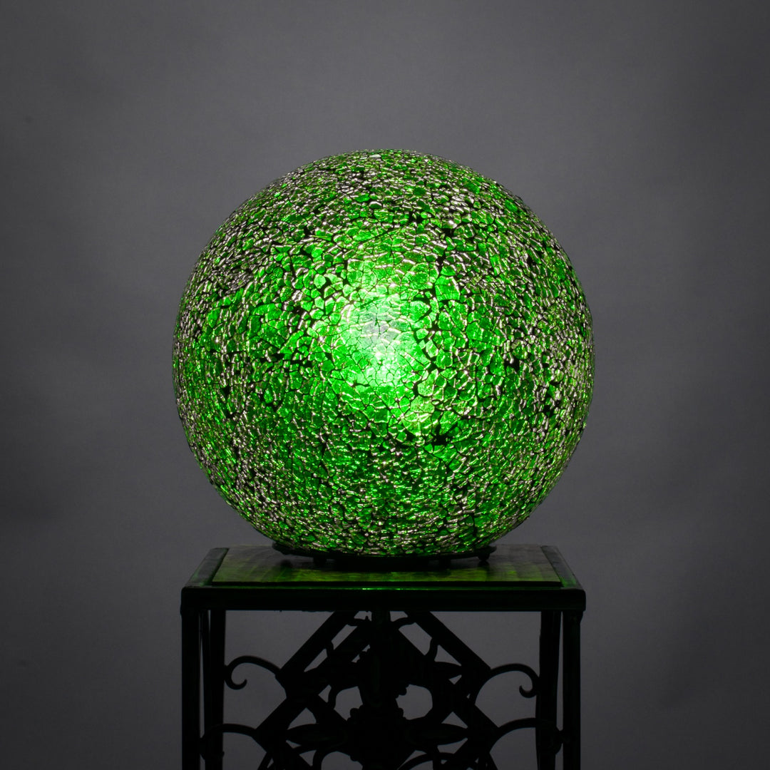 Toltec Lighting 5017  Any Lamp Green Fusion