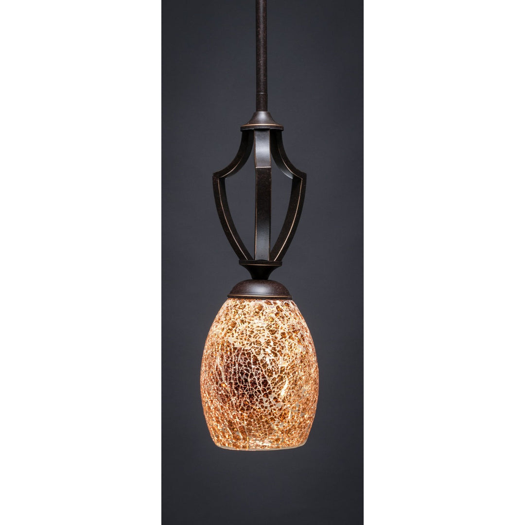 Toltec Zilo 561-dg-4175 Pendant Light - Dark Granite