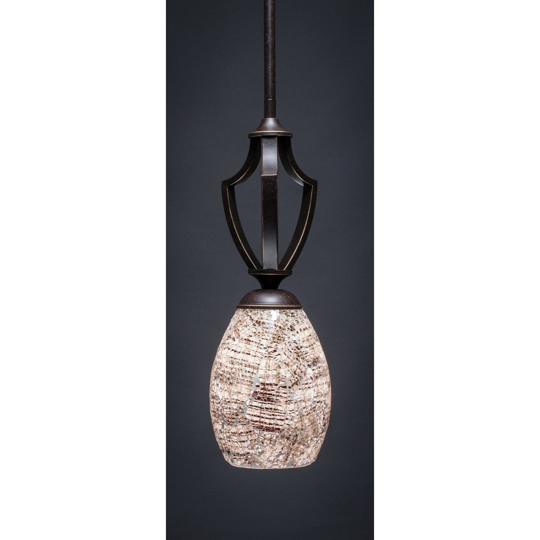 Toltec Zilo 561-dg-5054 Pendant Light - Dark Granite