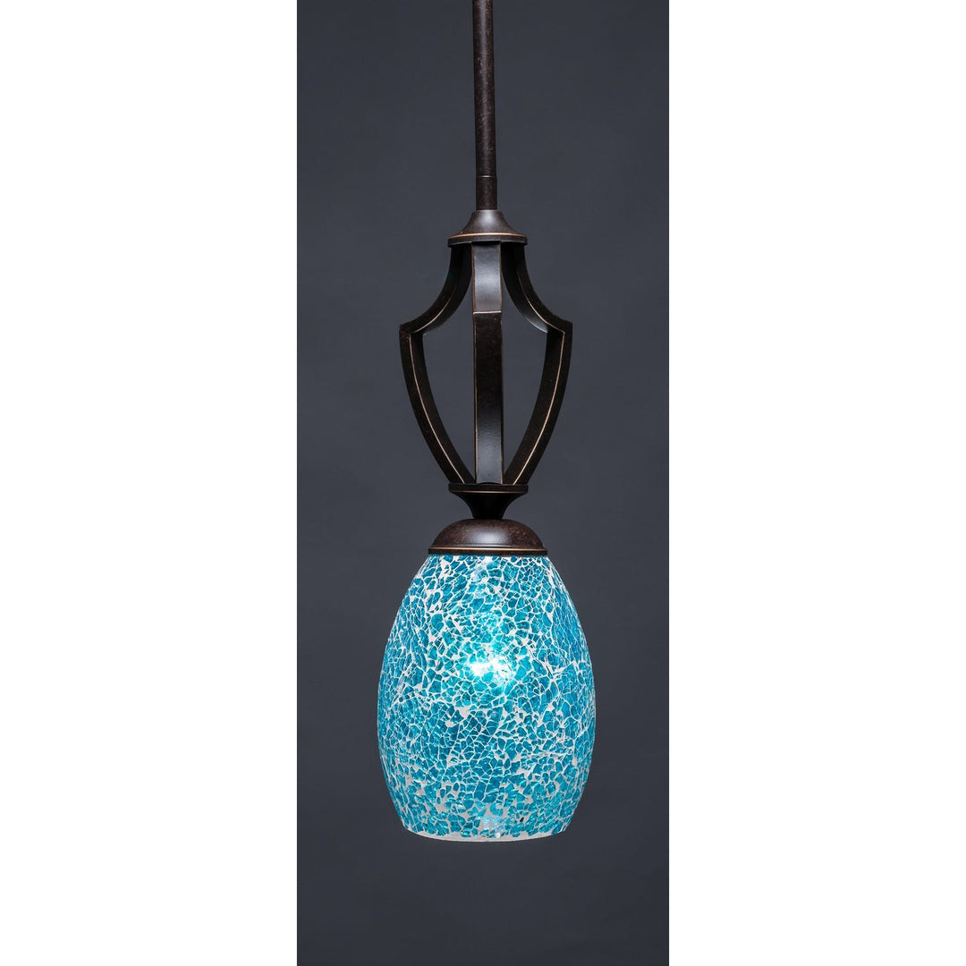 Toltec Zilo 561-dg-5055 Pendant Light - Dark Granite