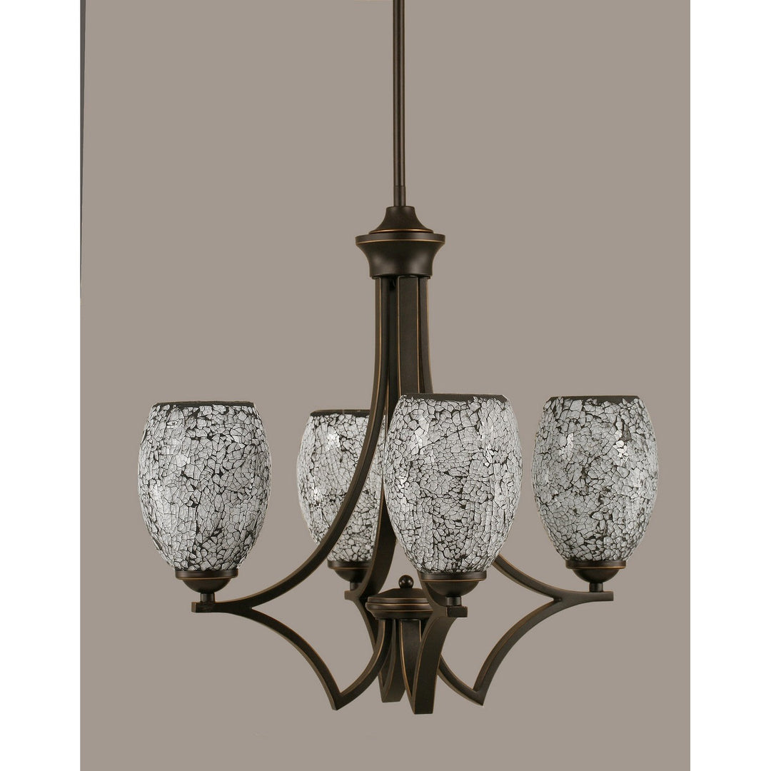 Toltec Zilo 564-dg-4165 Chandelier Light - Dark Granite
