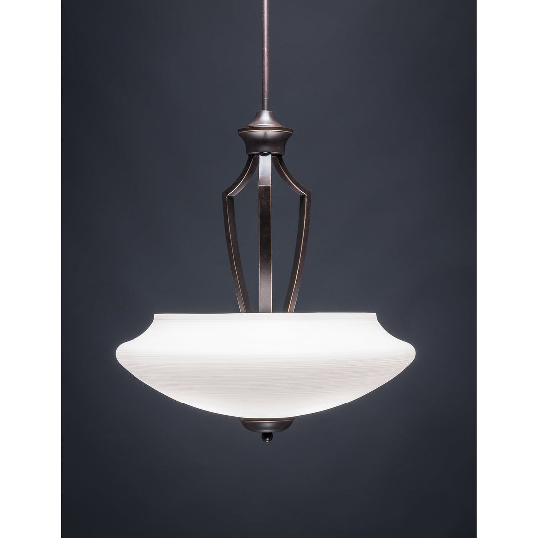 Toltec Zilo 567-dg-687 Pendant Light - Dark Granite