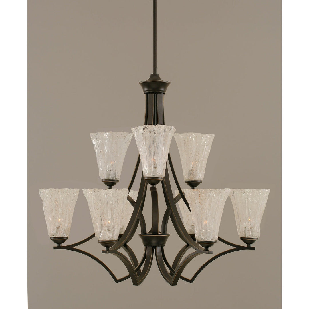 Toltec Zilo 569-dg-729 Chandelier Light - Dark Granite
