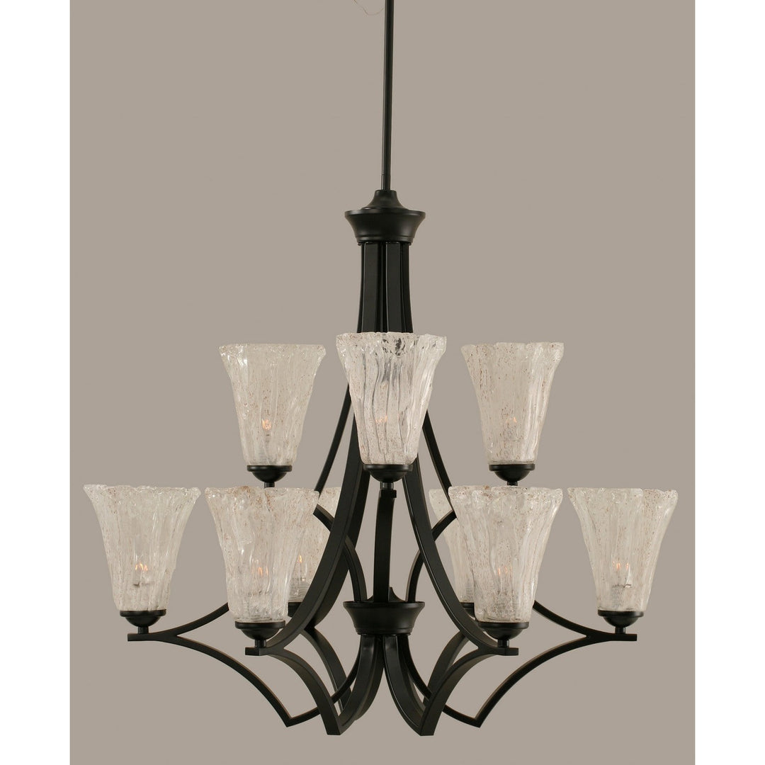 Toltec Zilo 569-mb-729 Chandelier Light - Matte Black