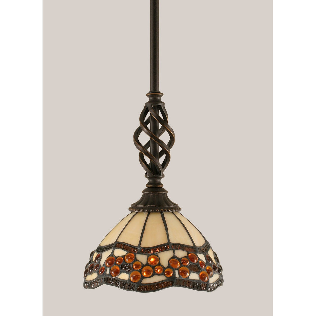 Toltec Eleganté 80-dg-9975 Pendant Light - Dark Granite